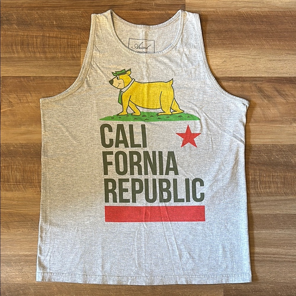 Arsnl California Republic L Tank Top